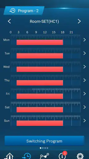 Bosch EasyRemote screenshot