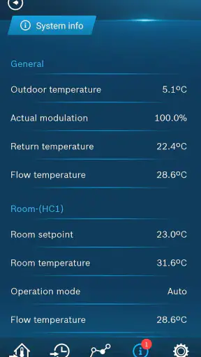 Bosch EasyRemote screenshot
