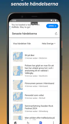 BPK: Polisens händelser screenshot