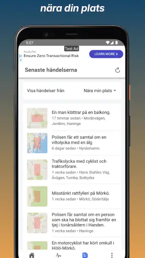 BPK: Polisens händelser screenshot