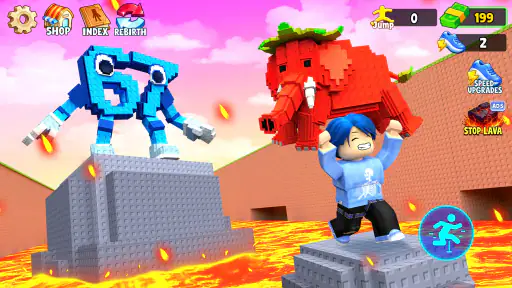 Brainrot Jump: Infinite Wave screenshot