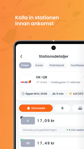 BränsleAppen screenshot