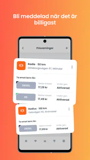 BränsleAppen screenshot