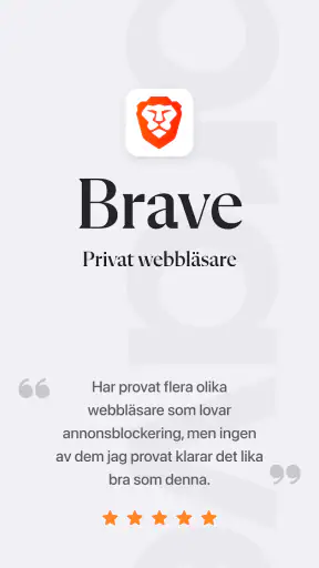 Brave: Webbläsare och Sökmotor screenshot