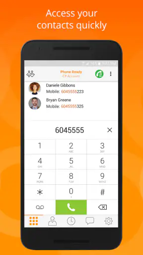 Bria Mobile: VoIP Softphone screenshot