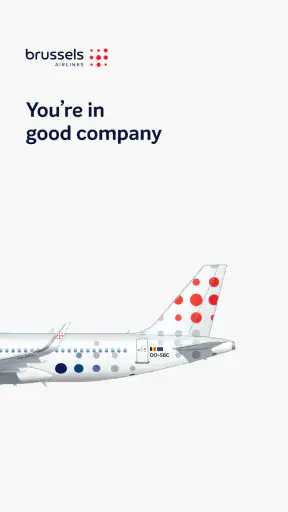Brussels Airlines screenshot