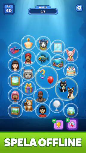 Bubble Match - Kopplingspussel screenshot