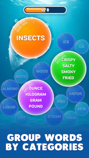 Bubble Word Jam screenshot