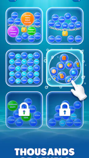 Bubble Word Jam screenshot