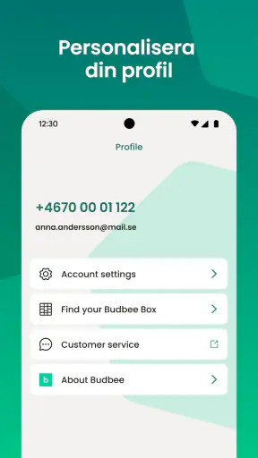 Budbee screenshot