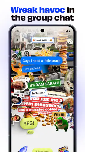 Bump - karta för vänner screenshot