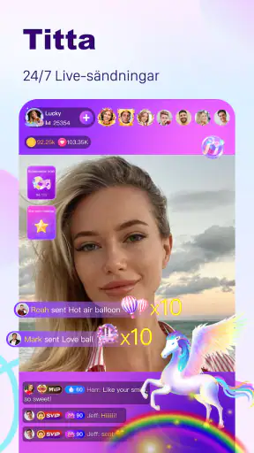 BuzzCast - Live Video Chat App screenshot