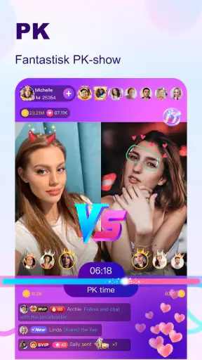 BuzzCast - Live Video Chat App screenshot
