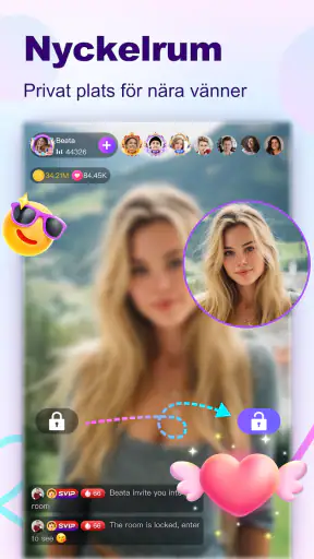 BuzzCast - Live Video Chat App screenshot