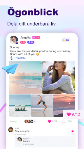 BuzzCast - Live Video Chat App screenshot