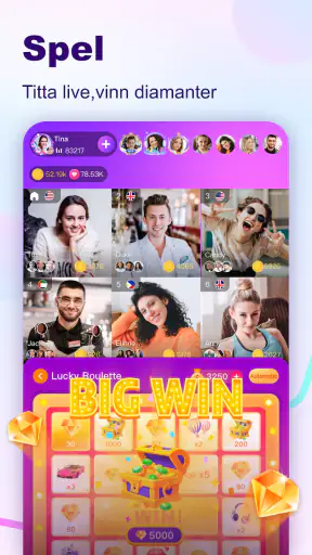BuzzCast - Live Video Chat App screenshot