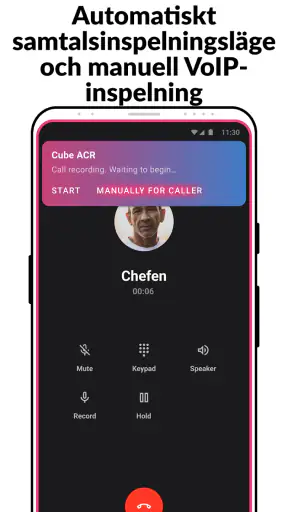 Call Recorder - Cube ACR screenshot
