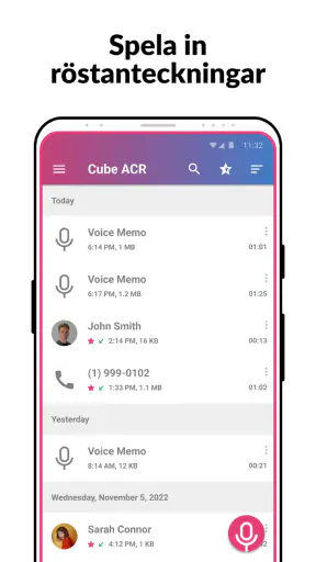 Call Recorder - Cube ACR screenshot