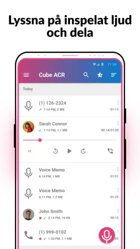 Call Recorder - Cube ACR screenshot