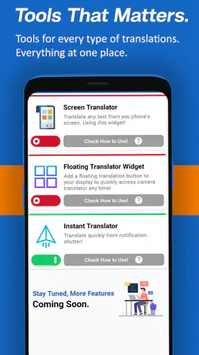 Camera Translator: Photo, OCR screenshot