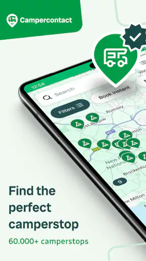 Campercontact - ställplatser screenshot