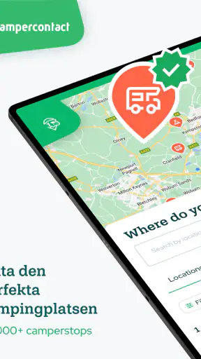 Campercontact - ställplatser screenshot