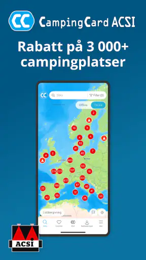 CampingCard ACSI screenshot