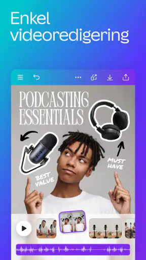 Canva: Design, Foto och Vide screenshot