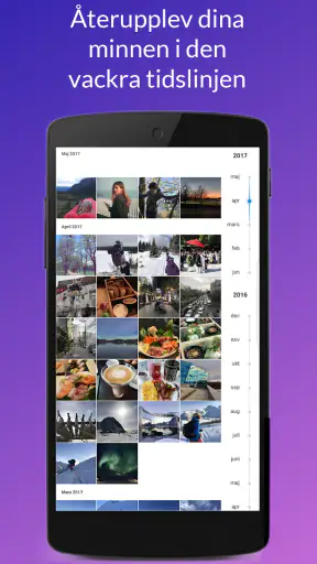 Capture - Fotolagringsapp screenshot