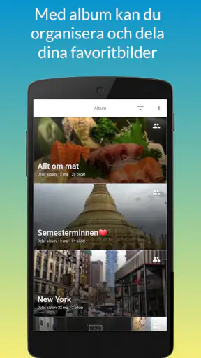Capture - Fotolagringsapp screenshot
