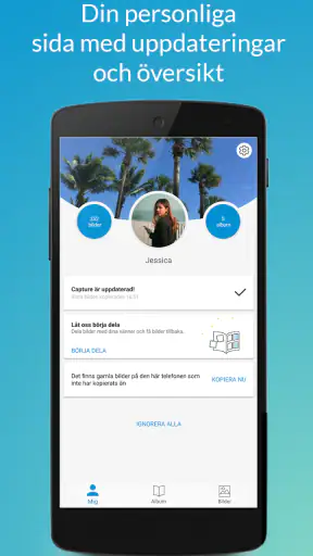 Capture - Fotolagringsapp screenshot