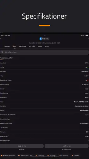 Car.info - Sök biluppgifter screenshot