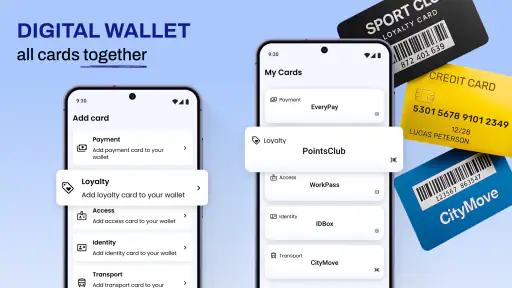 Cards - Digital Wallet screenshot