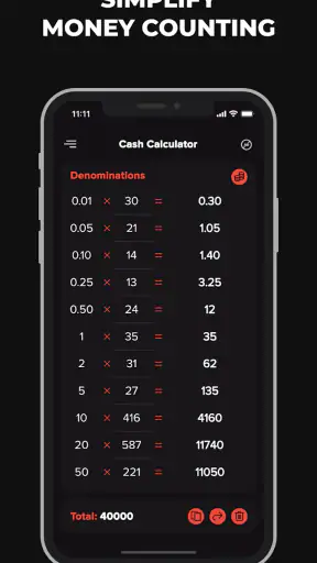 Cash Calculator: Money Counter screenshot