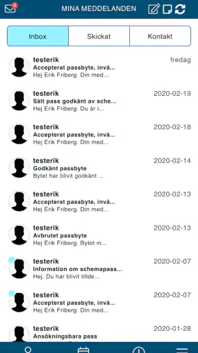 Caspeco Cloud screenshot