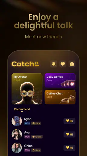 Catchii-Voice Chat Rooms screenshot