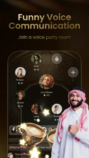 Catchii-Voice Chat Rooms screenshot