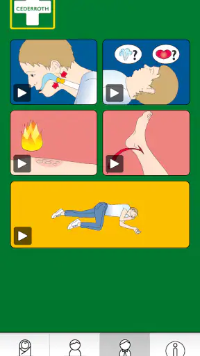 Cederroth First Aid screenshot