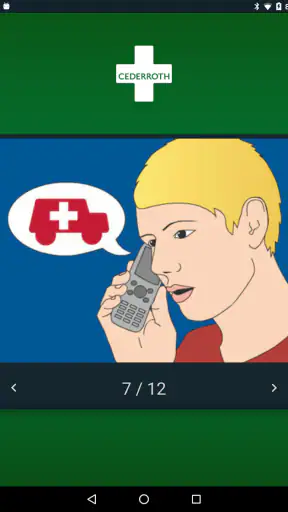 Cederroth First Aid screenshot