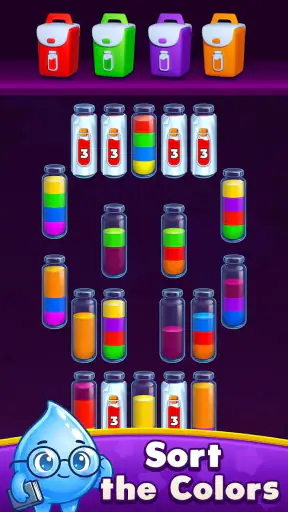 Water Drink Sort: Magic Colors screenshot