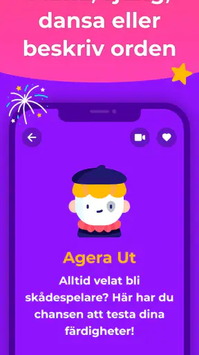 Charader Svenska - Guess Up screenshot