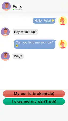 Chat Game: Truth or Lie screenshot