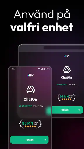 ChatOn – svensk AI-chattbot screenshot
