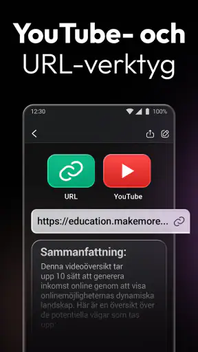 ChatOn – svensk AI-chattbot screenshot