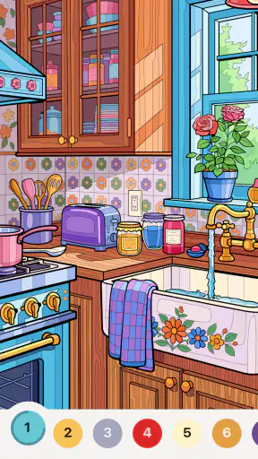 Chill Color - Paint by Number screenshot