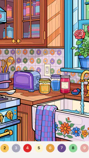 Chill Color - Paint by Number screenshot