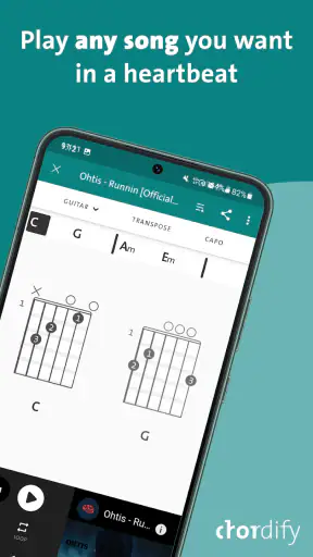Chordify - Alla ackord screenshot