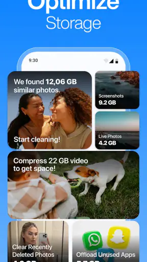 Clean Up Phone Storage: CleanX screenshot