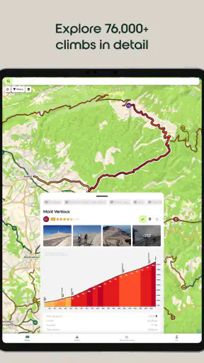 climbfinder - cols & hills screenshot