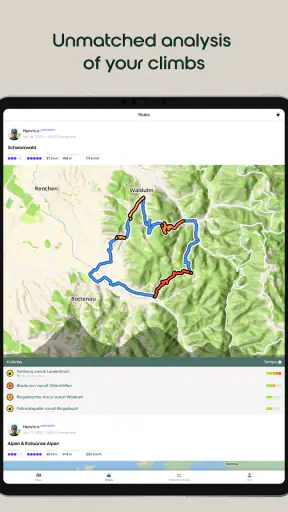 climbfinder - cols & hills screenshot